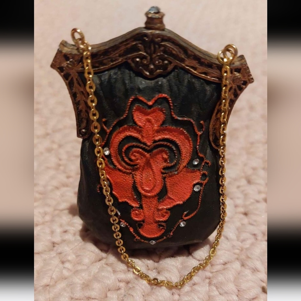 NOSTALGIA brand miniature handbag | purse (collectible figurine). RARE. 👜